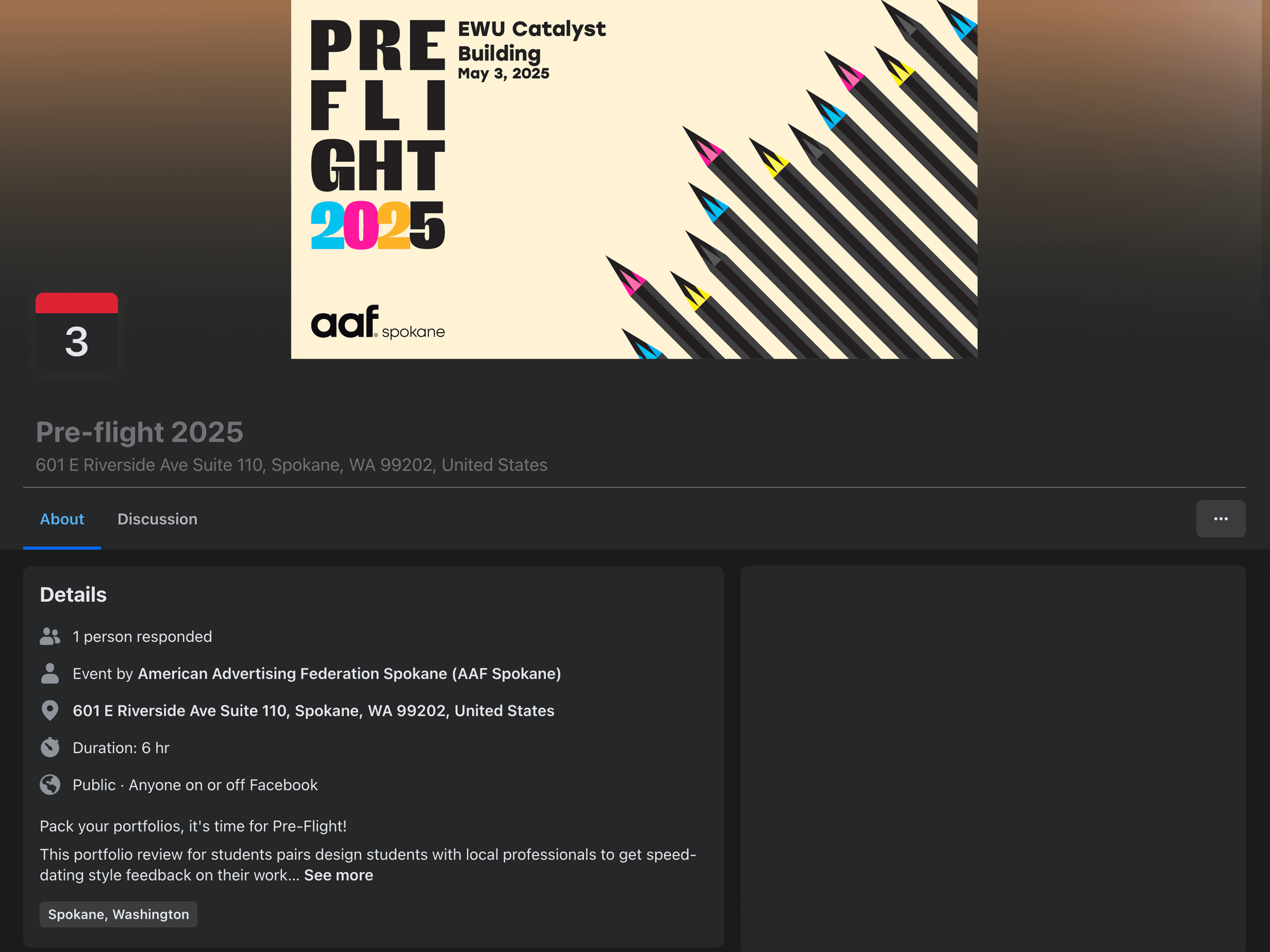 Preflight 2025 Facebook banner